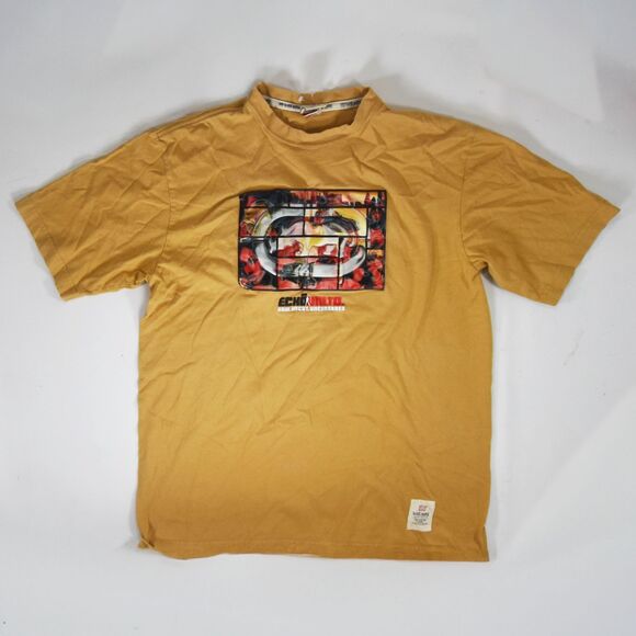 Vintage Y2K Ecko Unltd GTA Style Vinyl Print T-Shirt - L - Picture 1 of 6